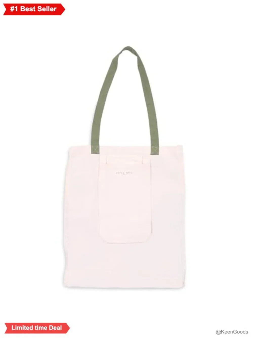 Canvas Tote Bag Book Lovers Reusable Foldable Work Groceries